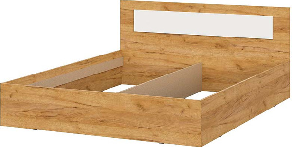 Изображение товара Каркас кровати Mio Tesoro Дольче 160x200 (дуб золотистый/белый)