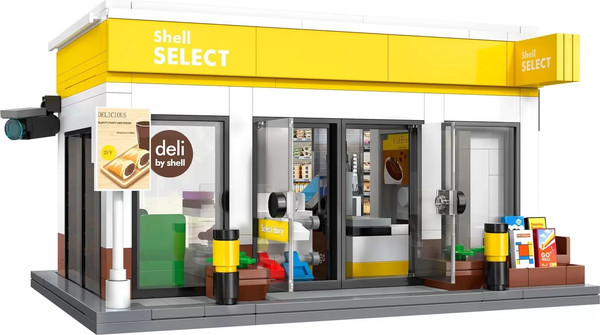 Изображение товара Конструктор CaDa Заправка Shell Select / C66027W
