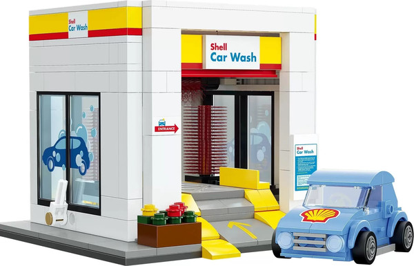Изображение товара Конструктор CaDa Мойка Shell Car Wash / C66030W