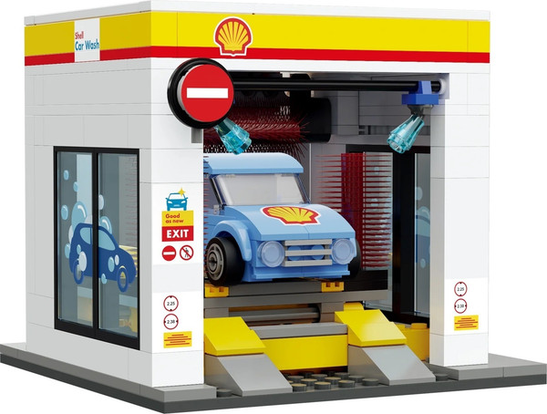 Изображение товара Конструктор CaDa Мойка Shell Car Wash / C66030W