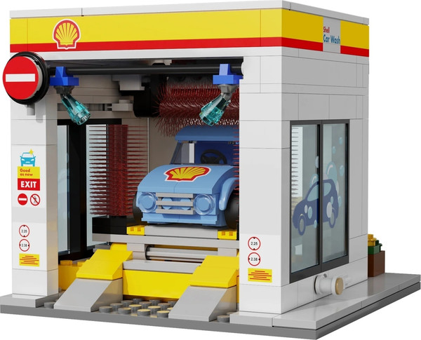 Изображение товара Конструктор CaDa Мойка Shell Car Wash / C66030W