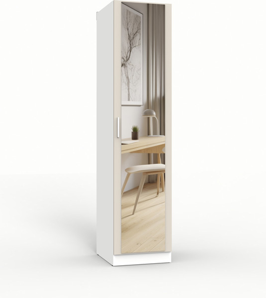 Изображение товара Шкаф Интермебель 580 с зеркалом / МР-04 (кашемир)