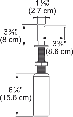 Изображение товара Дозатор встраиваемый в мойку Franke Atlas 112.0717.084