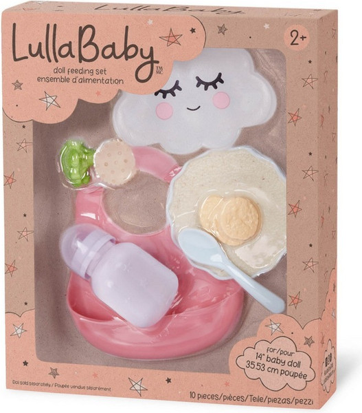 Изображение товара Набор аксессуаров для пупса LullaBaby Время еды / LBY7624