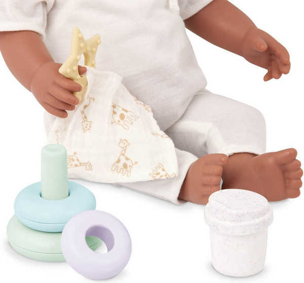 Изображение товара Набор аксессуаров для пупса LullaBaby Все, что нужно новорожденному! / LBY7625