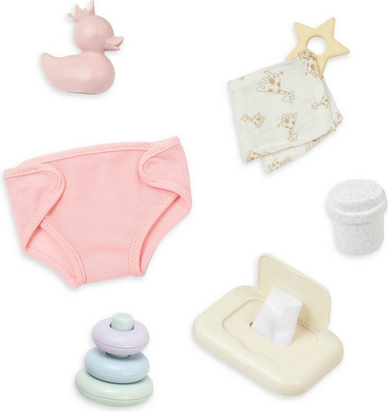 Изображение товара Набор аксессуаров для пупса LullaBaby Все, что нужно новорожденному! / LBY7625