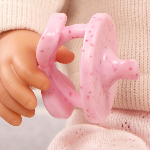 Изображение товара Пупс с аксессуарами LullaBaby С темными волосами в бежевой кофте, азиатка / LBY7283