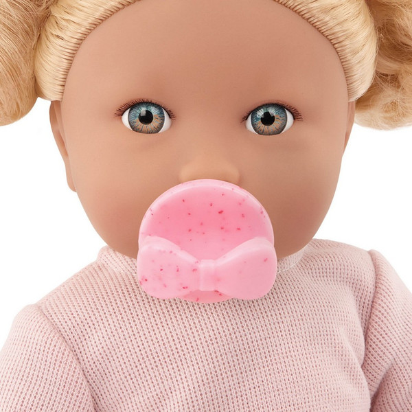 Изображение товара Пупс с аксессуарами LullaBaby Со светлыми волосами в розовой кофте / LBY7270