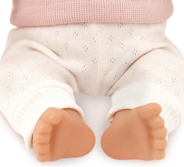 Изображение товара Пупс с аксессуарами LullaBaby Со светлыми волосами в розовой кофте / LBY7270