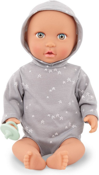 Изображение товара Пупс с аксессуарами LullaBaby Мальчик в боди с капюшоном / LBY7263