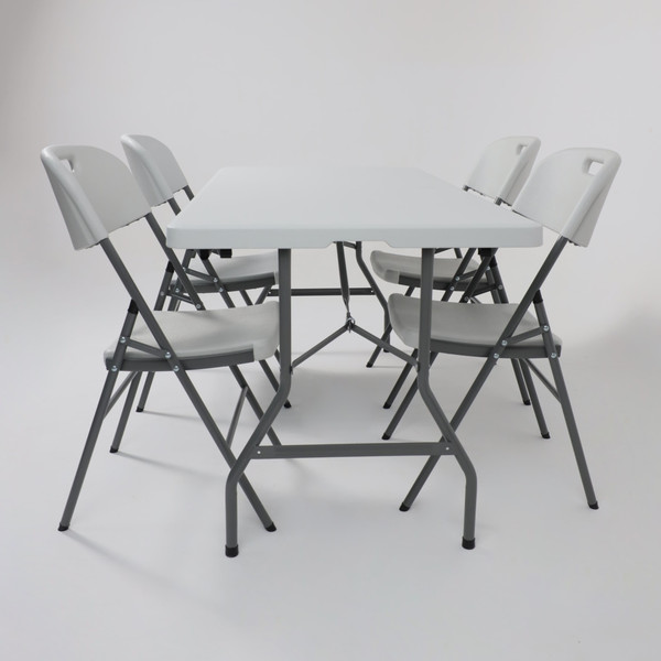 Изображение товара Стол складной AksHome 152x76x74 (белый)