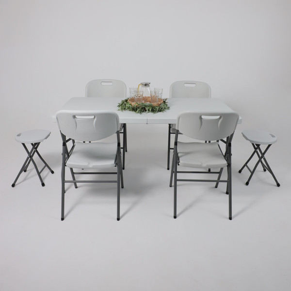 Изображение товара Стол складной AksHome 152x76x74 (белый)