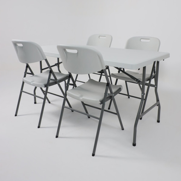 Изображение товара Стол складной AksHome 152x76x74 (белый)