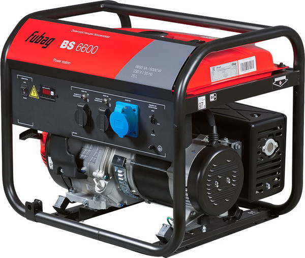Изображение товара Бензиновый генератор Fubag BS 6600 (646280)
