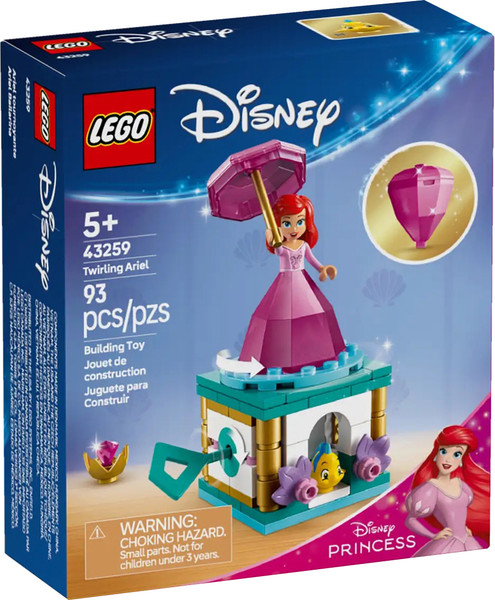 Изображение товара Конструктор Lego Disney Princess Вращение Ариэль 43259