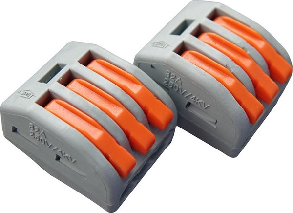 Изображение товара Набор клемм General Lighting GTER2-03-BL5 / 800405 (5шт)