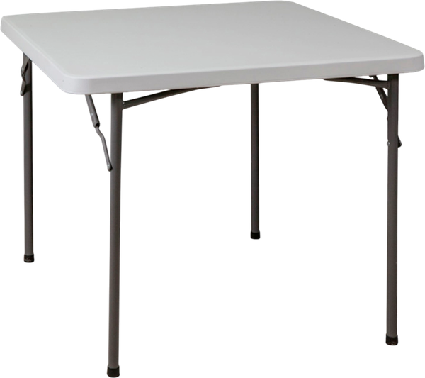 Изображение товара Стол складной AksHome 86x86x74 (белый)