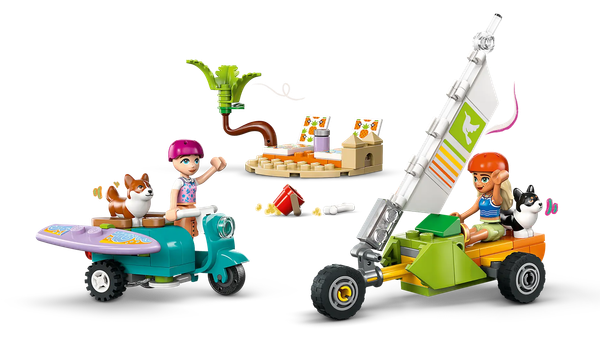 Изображение товара Конструктор Lego Friends Собаки-серфингисты и приключения на скутере 42641