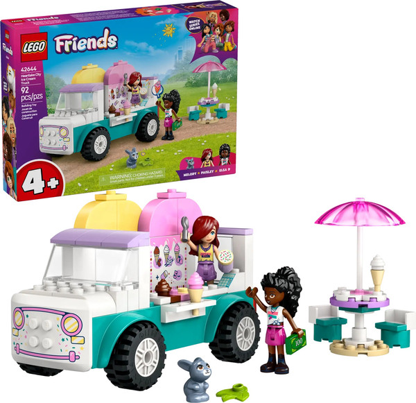 Изображение товара Конструктор Lego Friends Грузовик с мороженым в Хартлейк-сити 42644