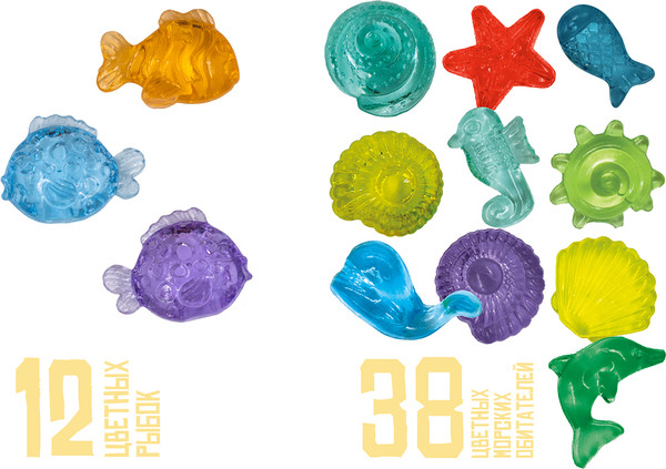 Изображение товара Набор для опытов Десятое королевство Раскопки. Подводный мир / 05674