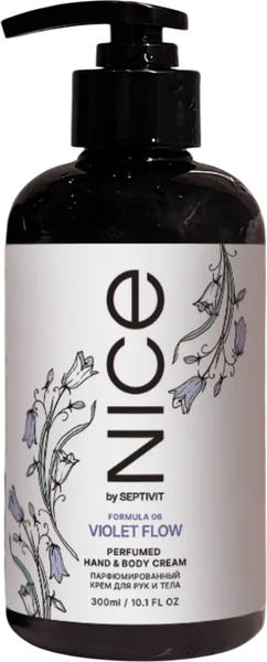 Изображение товара Крем для тела NICE by Septivit Formula 06 Парфюмированный для рук и тела (300мл)