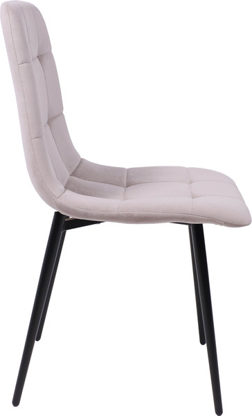 Изображение товара Стул Алвест AV 406-N (бежевый бархат Confetti smoke/черный)