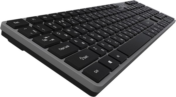 Изображение товара Клавиатура Maxvi KWS-02 (темно-серый)