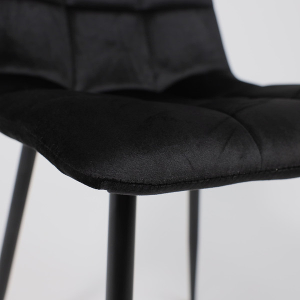 Изображение товара Стул AksHome Dallas (черный велюр Nara 19/черный)
