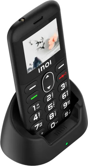 Изображение товара Мобильный телефон Inoi 148 Senior 4G (черный)