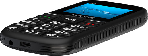 Изображение товара Мобильный телефон Maxvi B201 (черный)