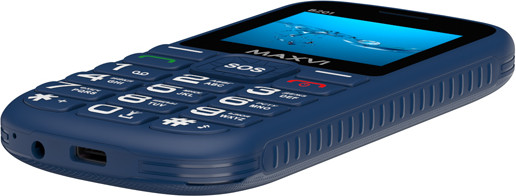 Изображение товара Мобильный телефон Maxvi B201 (синий)