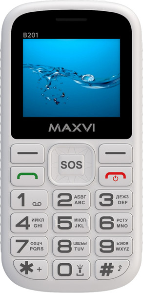 Изображение товара Мобильный телефон Maxvi B201 (белый)