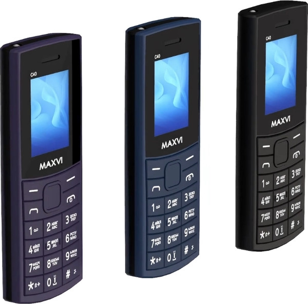 Изображение товара Мобильный телефон Maxvi C40 (фиолетовый)