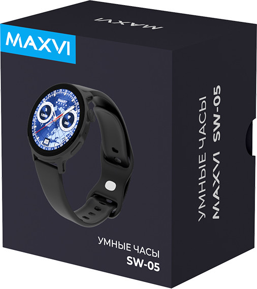Изображение товара Умные часы Maxvi SW-05 (черный)