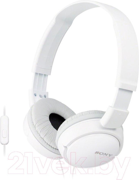 Изображение товара Наушники-гарнитура Sony MDR-ZX110APW