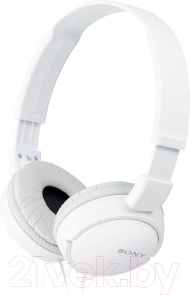 Изображение товара Наушники Sony MDR-ZX110 (белый)