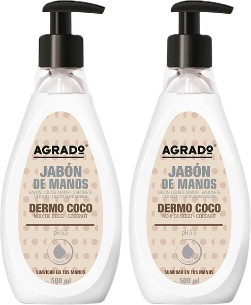 Изображение товара Набор мыла Agrado Hand Soap Coconut (2x500мл)