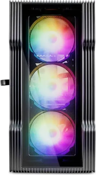 Изображение товара Корпус для компьютера 1stPlayer Trilobite T3-G / T3-G-BK-4F1 (черный)