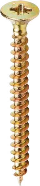 Изображение товара Саморез MFIX Универсальный 6.0x160 неполная резьба желтый цинк (100шт)