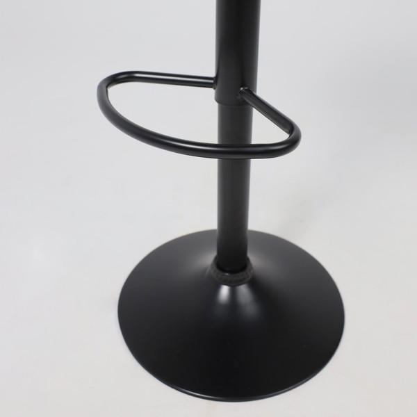 Изображение товара Табурет барный AksHome Lemma (серый велюр/черный)