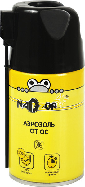 Изображение товара Аэрозоль от насекомых Nadzor Дихлофос №1 от ос (250мл)