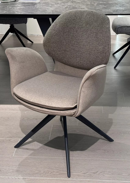 Изображение товара Стул M-City Lenne / 626M05889 (латте/Milan 430, ткань/Mohair 440, ткань/черный)