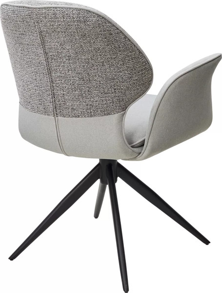 Изображение товара Стул M-City Lenne / 626M05891 (серый/Milan 450, ткань/Mohair 151, ткань/черный)