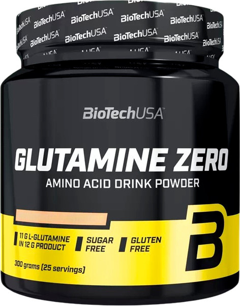 Изображение товара L-глютамин BioTechUSA L-Glutamine Zero (300г, лимон)