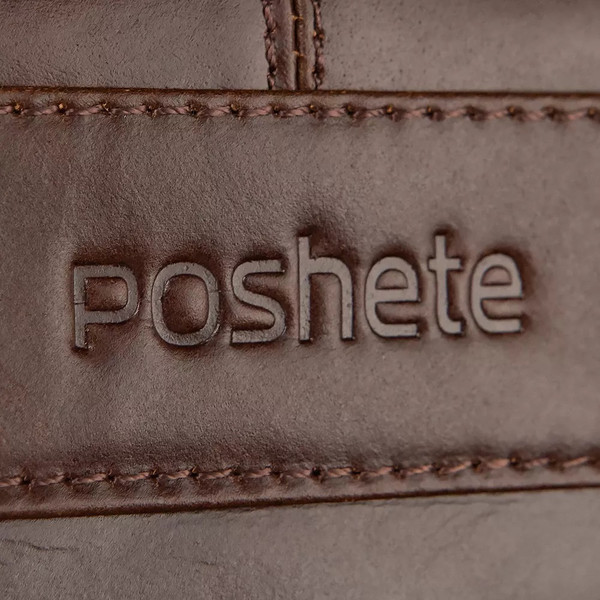 Изображение товара Сумка Poshete 196-9148-64-DBW (темно-коричневый)
