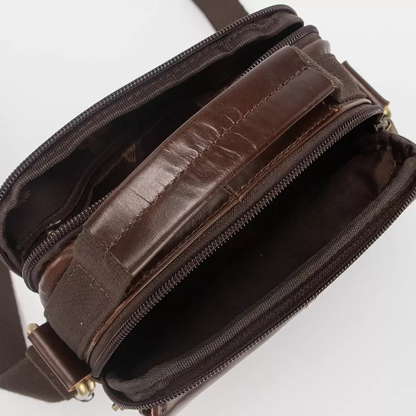 Изображение товара Сумка Poshete 196-9148-64-DBW (темно-коричневый)