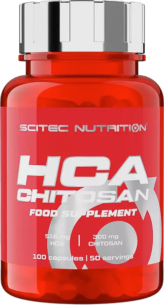 Изображение товара Жиросжигатель Scitec Nutrition HCA-Chitosan (100 капсул)