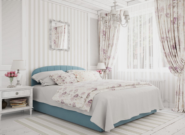 Изображение товара Двуспальная кровать Moon Family 1262 / MF012320