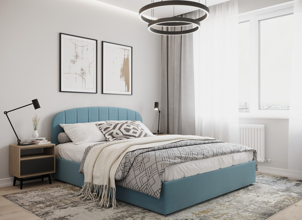 Изображение товара Двуспальная кровать Moon Family 1262 / MF012320