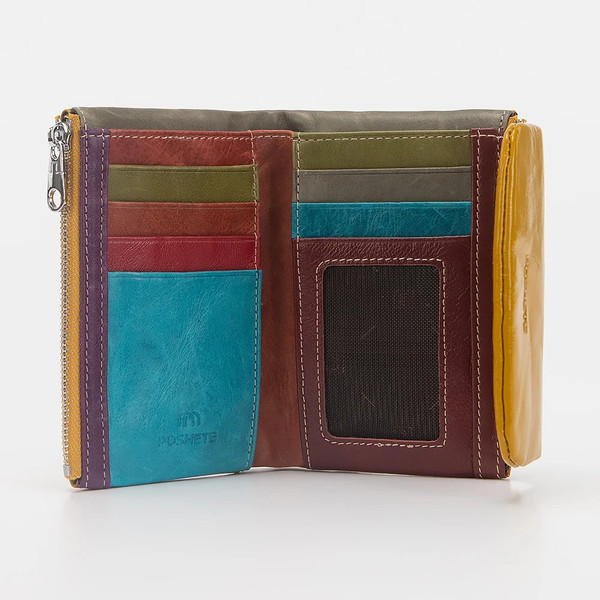 Изображение товара Портмоне Poshete 827-103-031ZL-MST (горчичный)